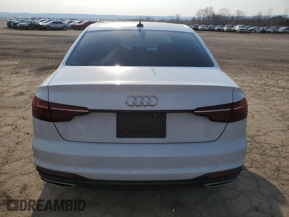2021 Audi A4 S line Premium Plus z VIN WAUEAAF40MN003702, wystawiony jako Copart lot #47108135 z przebiegiem Nie podano mil oraz Szkoda całkowita • Salvage title. Historia ofert i sprzedaży dostępna na DreamBid. Obrazek 6.