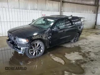 2017 Dodge Durango GT with VIN 1C4RDJDG9HC814439, listed as a Copart auction lot 53280975 with 106,286 mi miles and Salvage title. Bid and sale history available at DreamBid. Image 1.