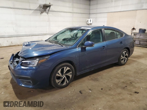 2021 Subaru Legacy Premium with VIN 4S3BWAD66M3012766, listed as a Copart auction lot 52940995 with 81,605 mi miles and Salvage title. Bid and sale history available at DreamBid. Image 1.