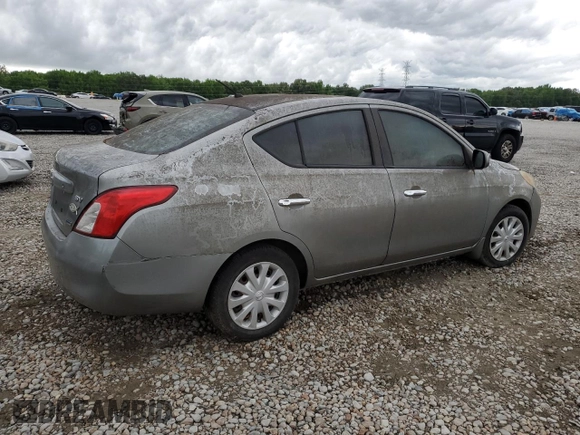 2012 Nissan Versa SV with VIN 3N1CN7AP2CL882642, listed as a Copart auction lot 55361595 with Not Provided miles and Clean Title. Bid and sale history available at carsss.com. Image 3.