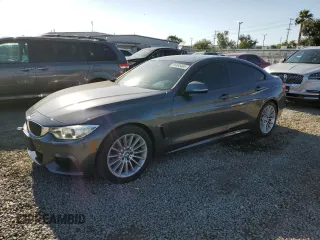 2017 BMW 4 Series 440i with VIN WBA4E3C54HG186976, listed as a Copart auction lot 55885465 with 69,945 mi miles and Salvage title. Bid and sale history available at DreamBid. Image 1.