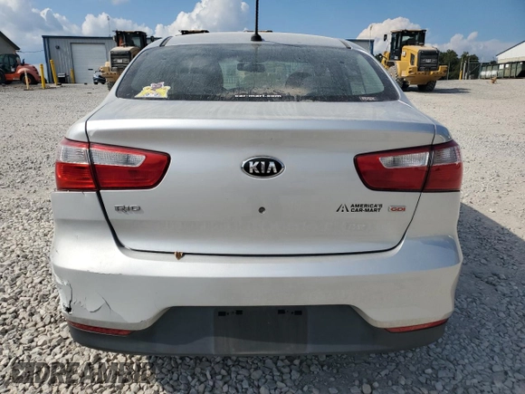 2016 Kia Rio LX with VIN KNADM4A33G6651343, listed as a Copart auction lot 74625764 with 132,401 mi miles and Salvage Title. Bid and sale history available at carsss.com. Image 6.