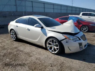 2015 Buick Regal GS with VIN 2G4GT5GX9F9200018, listed as a Copart auction lot 61553874 with 114,221 mi miles and Salvage Title. Bid and sale history available at DreamBid. Image 4.