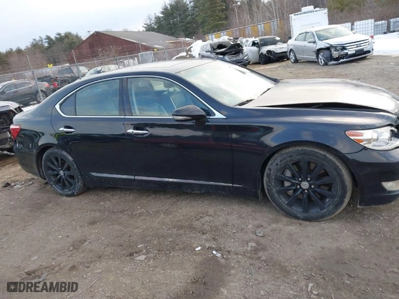 2010 Lexus LS 460 with VIN JTHCL5EFXA5006874, listed as a IAAI auction lot 41393546 with NaN miles. Bid and sale history available at carsss.com. Image 14.