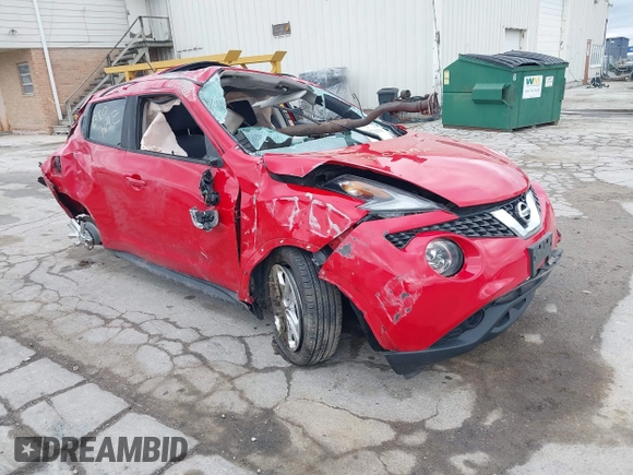 2016 Nissan Juke S with VIN JN8AF5MV8GT655736, listed as a IAAI auction lot 42022279 with 79,352 mi miles and . Bid and sale history available at carsss.com. Image 1.