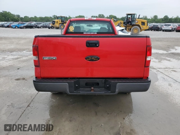 2008 Ford F-150 XL with VIN 1FTRF12258KF03808, listed as a Copart auction lot 59571875 with 101,561 mi miles and Salvage title. Bid and sale history available at DreamBid. Image 6.