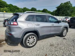 2019 Jeep Cherokee Latitude with VIN 1C4PJLCX2KD485291, listed as a Copart auction lot 60484795 with 76,163 mi miles and Salvage title. Bid and sale history available at DreamBid. Image 3.