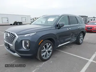 2021 Hyundai Palisade SEL with VIN KM8R4DHE0MU205427, listed as a IAAI auction lot 42436615 with 53,759 mi miles and . Bid and sale history available at DreamBid. Image 18.