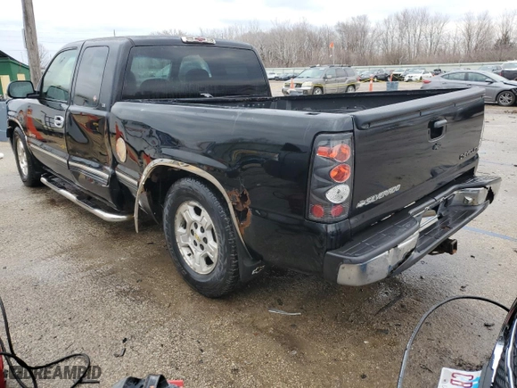 1999 Chevrolet Silverado 1500 LS with VIN 2GCEC19T4X1227822, listed as a Copart auction lot 47485125 with 181,016 mi miles and Salvage Title. Bid and sale history available at carsss.com. Image 2.