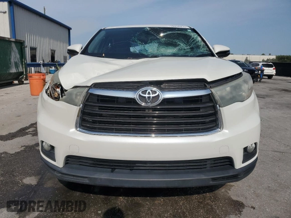 2015 Toyota Highlander LE Plus z VIN 5TDZKRFH4FS080198, wystawiony jako Copart lot #59256215 z przebiegiem 80 131 mil mil oraz Nie do naprawy • Non repairable. Historia ofert i sprzedaży dostępna na DreamBid. Obrazek 5.