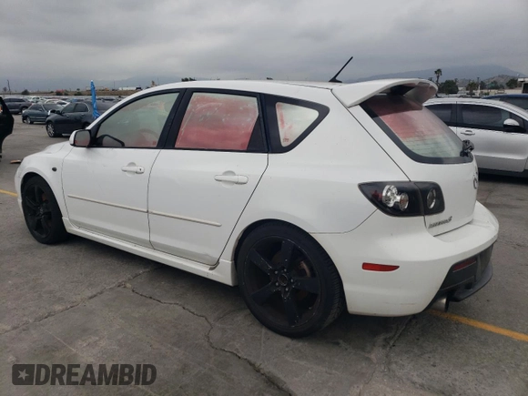 2008 Mazda 3 Mazdaspeed3 GT z VIN JM1BK34M181148830, wystawiony jako Copart lot #55533585 z przebiegiem 287 169 mil mil oraz Czysty tytuł • Clean title. Historia ofert i sprzedaży dostępna na DreamBid. Obrazek 2.