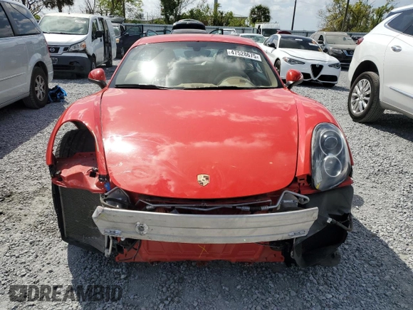 2014 Porsche Cayman с VIN WP0AA2A82EK171667, выставлен на аукционе Copart как лот 47528675 с пробегом 103 494 миль миль и Списание • Salvage title. История ставок и продаж доступна на DreamBid. Изображение 5.