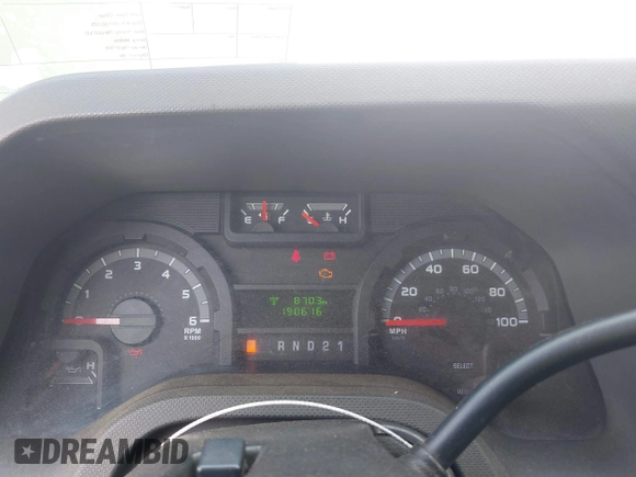 2010 Ford Econoline Cargo Commercial with VIN 1FTNE1EW8ADA91748, listed as a IAAI auction lot 42449221 with 190,616 mi miles and . Bid and sale history available at DreamBid. Image 7.