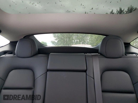 2024 Tesla Model Y Long Range with VIN 7SAYGDEE1RF159332, listed as a Copart auction lot 61179495 with 9,259 mi miles and Salvage title. Bid and sale history available at DreamBid. Image 10.