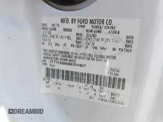 2011 Ford F-250 XL с VIN 1FT7X2B66BEB10807, выставлен на аукционе IAAI как лот 42276935 с пробегом 276 613 миль миль и . История ставок и продаж доступна на DreamBid. Изображение 9.