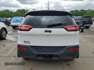 2017 Jeep Cherokee Latitude with VIN 1C4PJMCB0HW504122, listed as a Copart auction lot 55899025 with 115,426 mi miles and Salvage title. Bid and sale history available at DreamBid. Image 6.