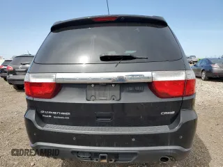 2013 Dodge Durango Crew with VIN 1C4RDJDG8DC661823, listed as a Copart auction lot 53027225 with 215,090 mi miles and Clean Title. Bid and sale history available at carsss.com. Image 6.