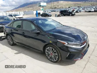 2023 Kia Forte GT with VIN 3KPF44AC1PE617617, listed as a Copart auction lot 51715945 with 38,550 mi miles and Salvage Title. Bid and sale history available at carsss.com. Image 4.