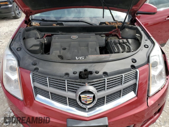 2012 Cadillac SRX Luxury Collection with VIN 3GYFNDE3XCS597753, listed as a Copart auction lot 51854555 with 183,777 mi miles and Clean Title. Bid and sale history available at carsss.com. Image 12.