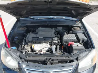 2009 Kia Spectra EX with VIN KNAFE221495631702, listed as a IAAI auction lot 41875896 with 234,550 mi miles. Bid and sale history available at carsss.com. Image 10.