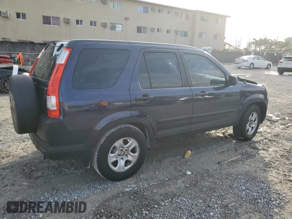 2006 Honda CR-V LX with VIN SHSRD68516U409528, listed as a Copart auction lot 42057355 with 115,282 mi miles and Salvage Title. Bid and sale history available at DreamBid. Image 3.