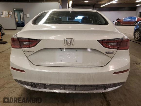 2022 Honda Insight Touring with VIN 19XZE4F97NE005510, listed as a Copart auction lot 42621515 with 20,969 mi miles and Salvage Title. Bid and sale history available at DreamBid. Image 6.