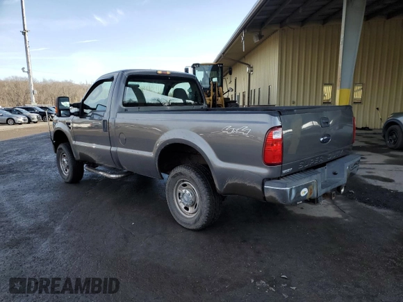 2010 Ford F-250 XL with VIN 1FTNF2B57AEB11030, listed as a Copart auction lot 84527444 with 59,922 mi miles and Salvage title. Bid and sale history available at DreamBid. Image 2.