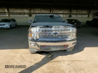 2015 Chevrolet Silverado 1500 LT with VIN 1GCNKREC3FZ257746, listed as a Copart auction lot 46103115 with 61,192 mi miles and Salvage Title. Bid and sale history available at carsss.com. Image 10.