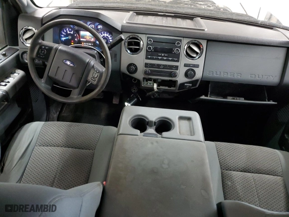 2015 Ford Super Duty F-250 SRW Lariat with VIN 1FT7W2BT0FEC28009, listed as a Copart auction lot 49312845 with 258,736 mi miles and Salvage Title. Bid and sale history available at carsss.com. Image 8.