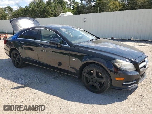 2012 Mercedes-Benz CLS-Class CLS 550 with VIN WDDLJ9BB5CA022285, listed as a Copart auction lot 74066944 with 157,457 mi miles and Salvage Title. Bid and sale history available at carsss.com. Image 4.