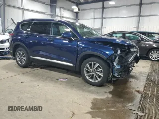 2019 Hyundai Santa Fe SEL z VIN 5NMS3CAD4KH076391, wystawiony jako Copart lot #53185365 z przebiegiem 85 517 mil mil oraz Szkoda całkowita • Salvage title. Historia ofert i sprzedaży dostępna na DreamBid. Obrazek 4.