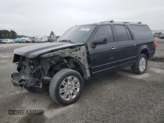 2014 Ford Expedition EL Limited with VIN 1FMJK1K56EEF59832, listed as a Copart auction lot 81092254 with 93,429 mi miles and Salvage Title. Bid and sale history available at carsss.com. Image 1.