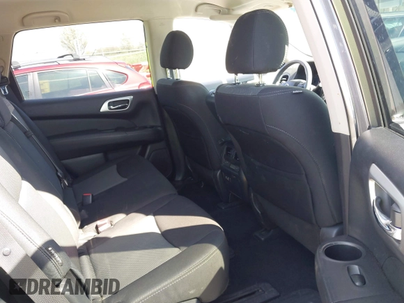2020 Nissan Pathfinder SV with VIN 5N1DR2BN8LC618595, listed as a IAAI auction lot 41900514 with 55,490 mi miles. Bid and sale history available at carsss.com. Image 8.