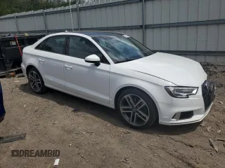 2017 Audi A3 Sedan Premium with VIN WAUB8GFF3H1020963, listed as a Copart auction lot 52640554 with 51,820 mi miles. Bid and sale history available at carsss.com. Image 4.
