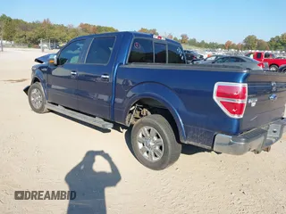 2010 Ford F-150 XL with VIN 1FTFW1CV9AFD15819, listed as a IAAI auction lot 40636417 with 1 mi miles. Bid and sale history available at carsss.com. Image 3.