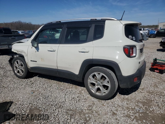 2018 Jeep Renegade Limited z VIN ZACCJADB1JPG74665, wystawiony jako Copart lot #46935345 z przebiegiem 80 318 mil mil oraz Szkoda całkowita • Salvage title. Historia ofert i sprzedaży dostępna na DreamBid. Obrazek 2.