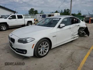 2015 BMW 5 Series 535i xDrive with VIN WBA5B3C58FD543541, listed as a Copart auction lot 58961395 with 198,356 mi miles and Salvage title. Bid and sale history available at DreamBid. Image 1.