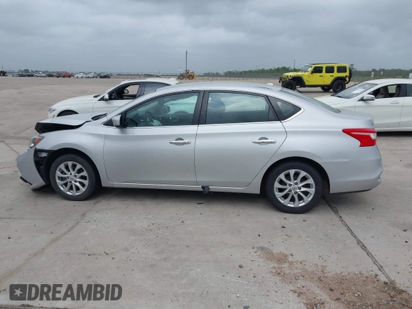 2019 Nissan Sentra SV with VIN 3N1AB7AP3KL612902, listed as a IAAI auction lot 41930893 with 105,604 mi miles and . Bid and sale history available at DreamBid. Image 14.
