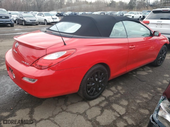 2007 Toyota Camry Solara SE with VIN 4T1FA38P87U118046, listed as a Copart auction lot 51619835 with 66,645 mi miles and Salvage Title. Bid and sale history available at carsss.com. Image 3.