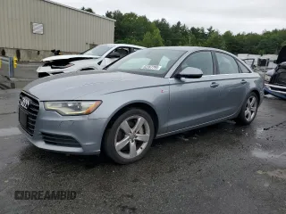 2012 Audi A6 Premium Plus with VIN WAUGGAFC0CN158134, listed as a Copart auction lot 62267795 with 203,128 mi miles and Clean title. Bid and sale history available at DreamBid. Image 1.