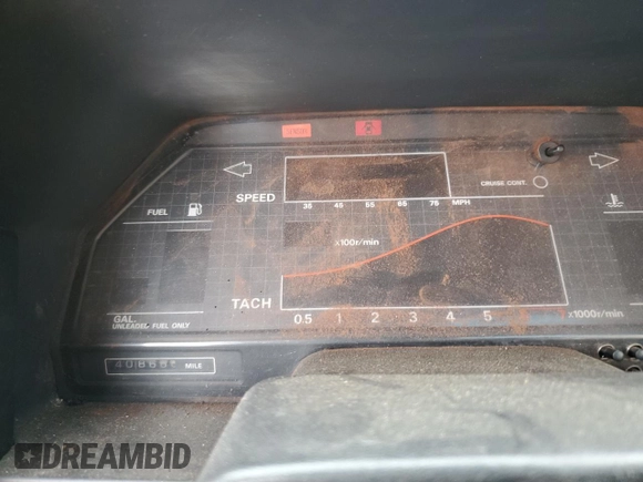 1986 Nissan 300ZX GS with VIN JN1HZ16S8GX081485, listed as a Copart auction lot 55278885 with 408,666 mi miles and Clean Title. Bid and sale history available at DreamBid. Image 9.