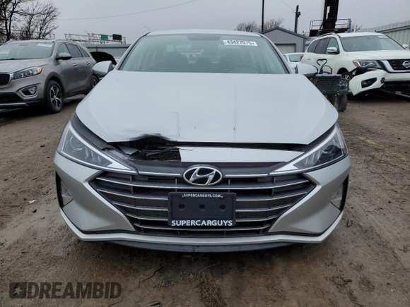2019 Hyundai Elantra SE with VIN 5NPD74LF2KH474218, listed as a Copart auction lot 43427075 with 101,681 mi miles and Salvage Title. Bid and sale history available at DreamBid. Image 5.