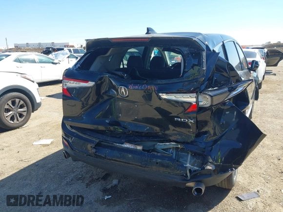 2021 Acura RDX Technology with VIN 5J8TC1H50ML014819, listed as a IAAI auction lot 41684916 with 46,720 mi miles and . Bid and sale history available at DreamBid. Image 6.