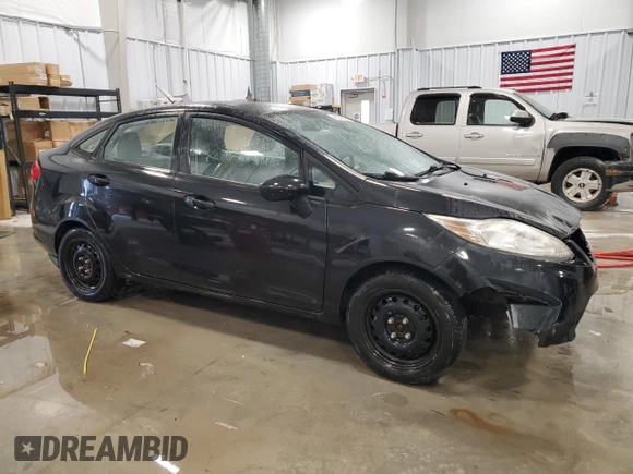 2012 Ford Fiesta S with VIN 3FADP4AJ7CM176580, listed as a Copart auction lot 48203685 with 91,372 mi miles and Clean Title. Bid and sale history available at carsss.com. Image 4.