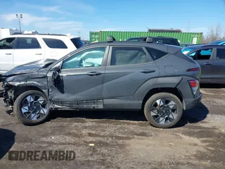 2024 Hyundai Kona SEL with VIN KM8HBCAB3RU074948, listed as a IAAI auction lot 41822290 with 8,788 mi miles. Bid and sale history available at carsss.com. Image 14.