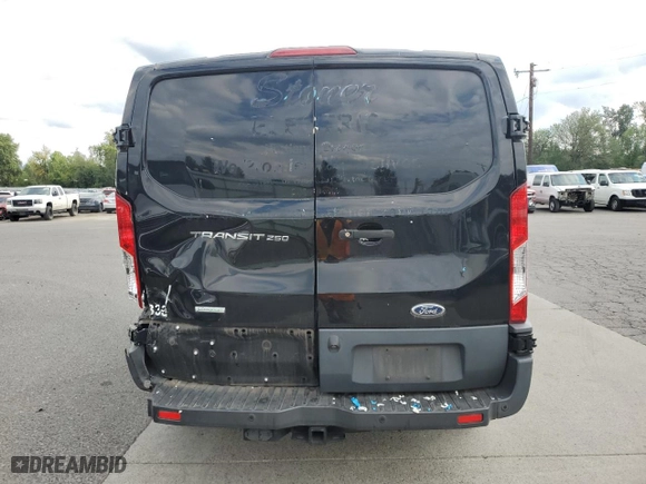 2018 Ford Transit Van with VIN 1FTYR1YG5JKA75069, listed as a Copart auction lot 65351964 with NaN miles and Salvage Title. Bid and sale history available at carsss.com. Image 6.