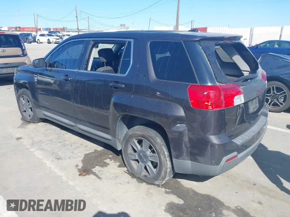 2013 GMC Terrain SLE with VIN 2GKALMEK9D6384214, listed as a IAAI auction lot 41825159 with 170,376 mi miles. Bid and sale history available at carsss.com. Image 3.
