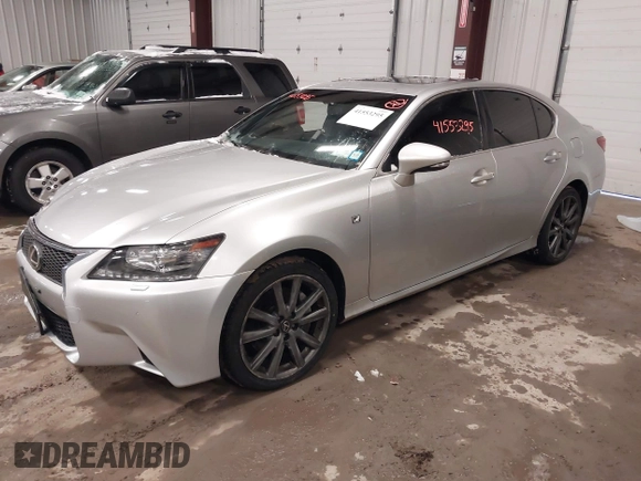 2015 Lexus GS 350 with VIN JTHCE1BL4FA003397, listed as a IAAI auction lot 41553295 with 159,209 mi miles and . Bid and sale history available at carsss.com. Image 2.