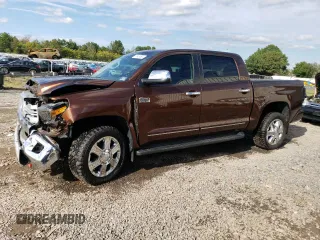 2015 Toyota Tundra 4WD Truck Platinum with VIN 5TFAY5F14FX452043, listed as a Copart auction lot 73404094 with 85,978 mi miles and Salvage Title. Bid and sale history available at carsss.com. Image 1.
