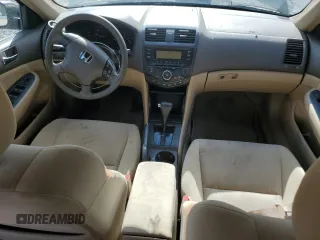 2003 Honda Accord LX with VIN 1HGCM56303A145989, listed as a Copart auction lot 56981815 with 67,652 mi miles and Salvage title. Bid and sale history available at DreamBid. Image 8.